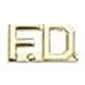 &nbsp;F.D.&nbsp; Collar Brass 3/8&nbsp; - Sold in Pairs